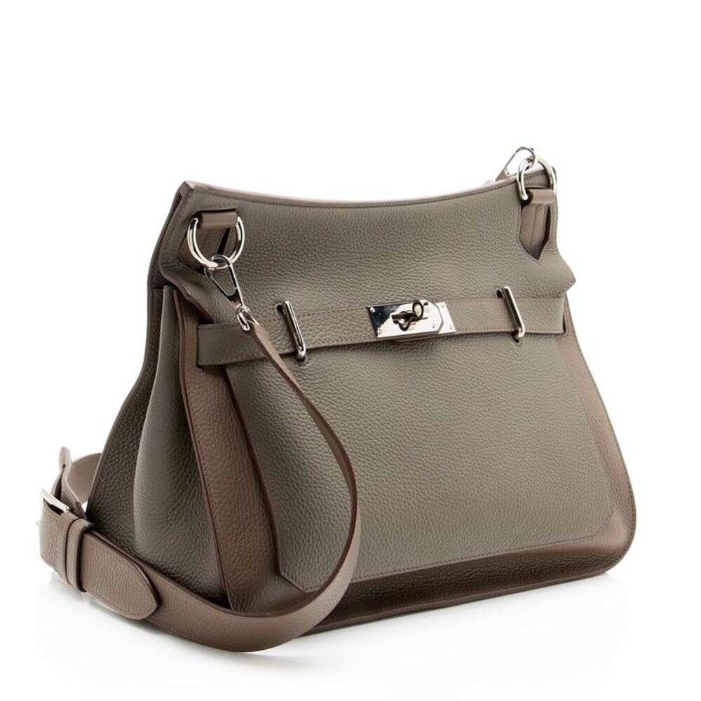 Hermes Taurillon Clemence Jypsiere 34 Messenger - Picture 2 of 16